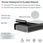Goplus Inflatable Air Gymnastic Mat, 10Ft/13Ft/15Ft/16.4Ft With Electric Pump, Portable Air Floor Track For Practice Gymnastics