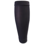 Crossbones Sports Shin Guard Sleeves For Soccer (2 Pair Pack) (Black)