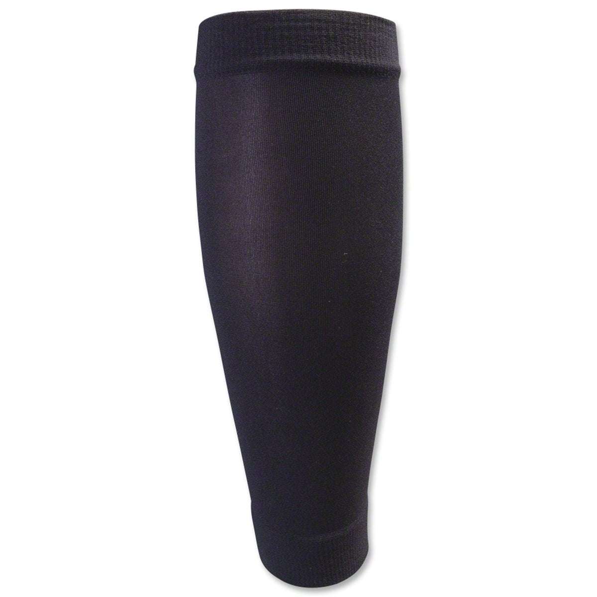 Crossbones Sports Shin Guard Sleeves For Soccer (2 Pair Pack) (Black)
