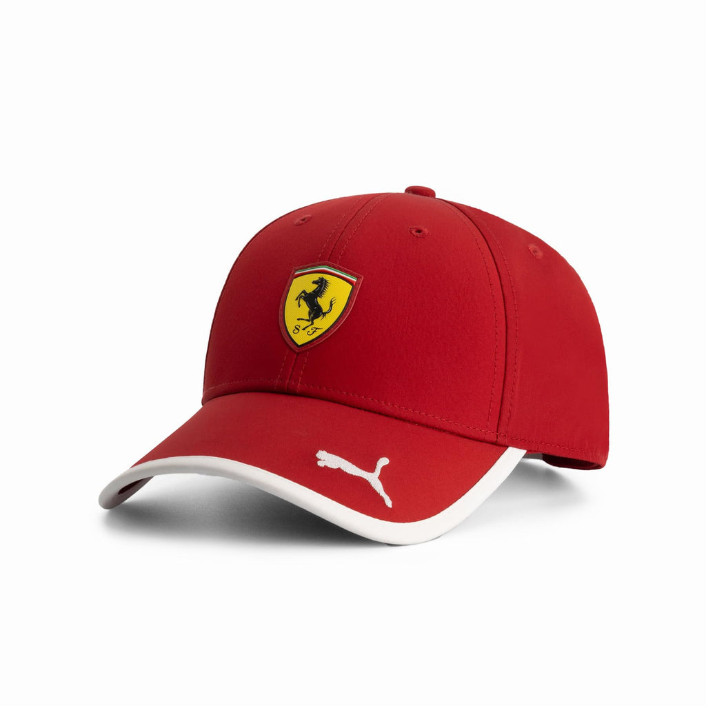 Puma Scuderia Ferrari F1 Classic Logo Hat - Red- One Size Fits Most