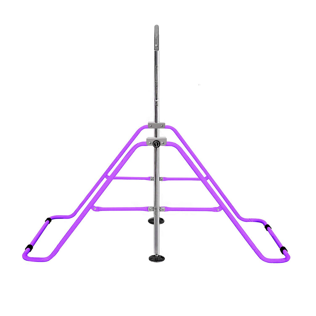 Fbsport Gymnastics Bar For Kids,Adjustable Height Gymnastic Horizontal Bars,Junior Training Bar Children Folding Training Monkey