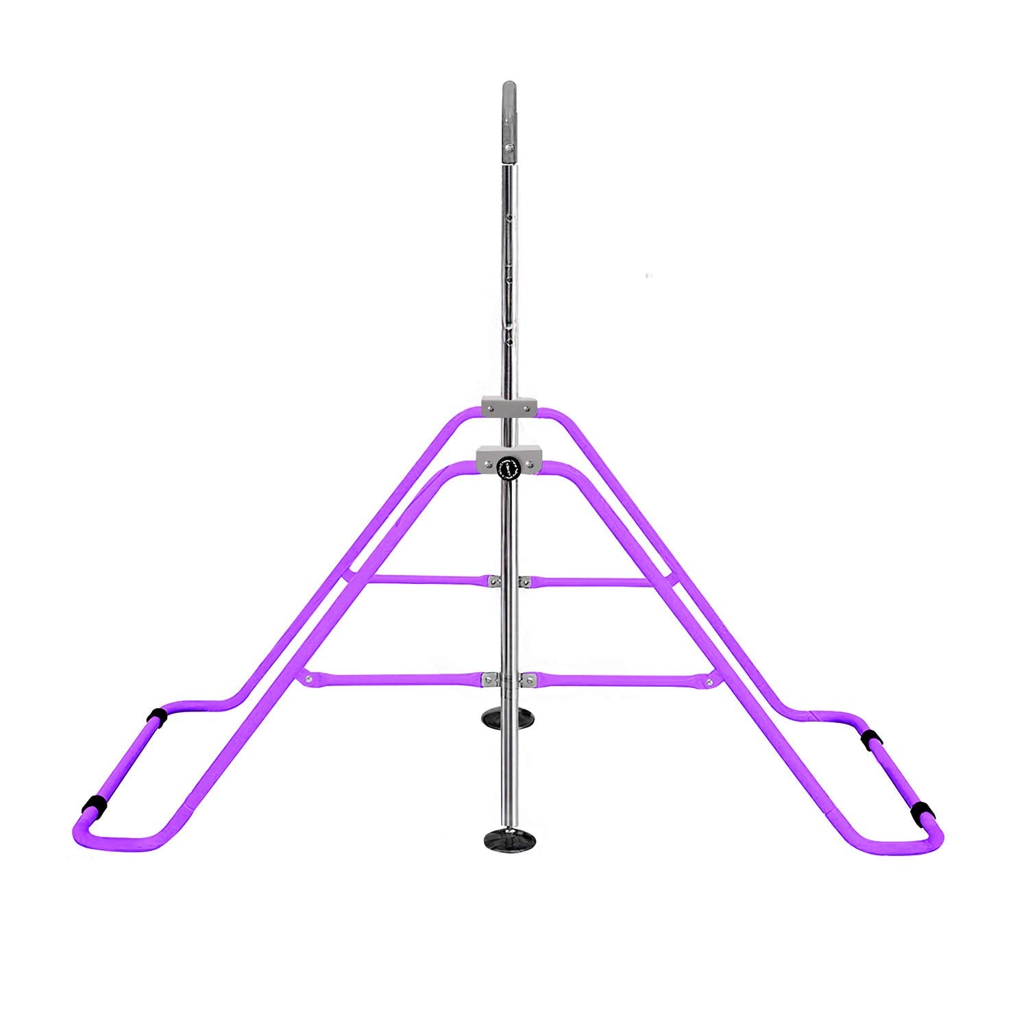 Fbsport Gymnastics Bar For Kids,Adjustable Height Gymnastic Horizontal Bars,Junior Training Bar Children Folding Training Monkey