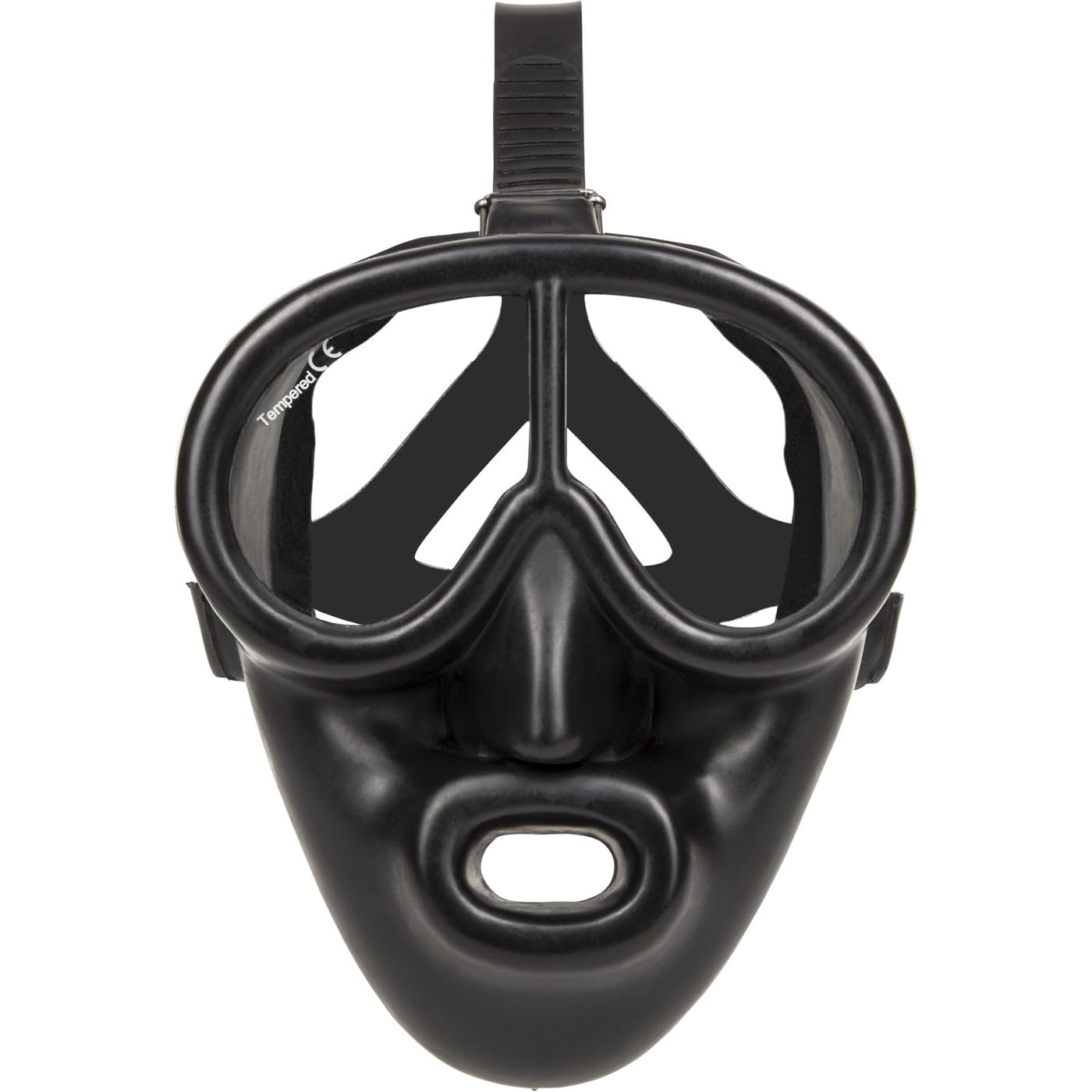 Ist M37 Pegasus Full Face Mask For Commercial Scuba Diving, Low Volume Gear With Octo Attachment (Rubber)