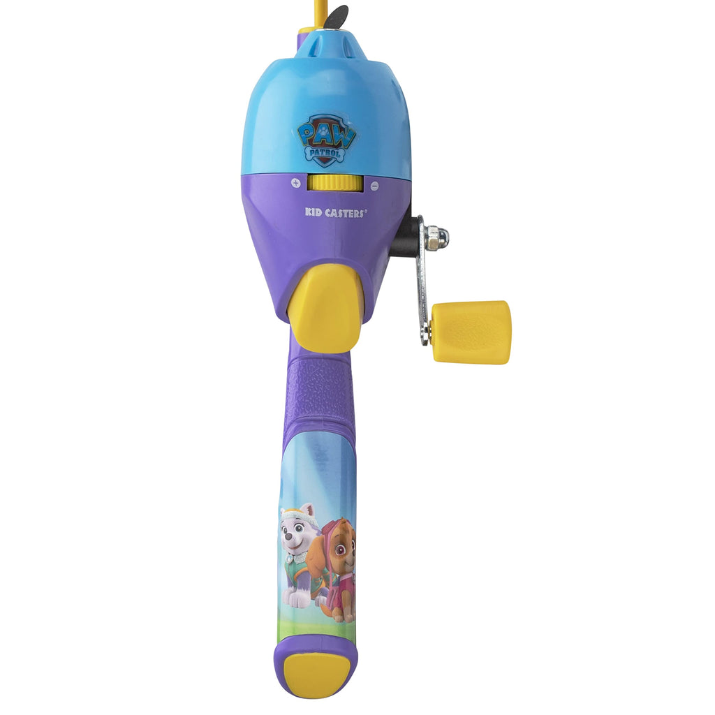 Paw Patrol Girls Fishing Kit, 29.5 Medium Action Rod, 3.1:1 Gear Ratio, Practice Casting Plug