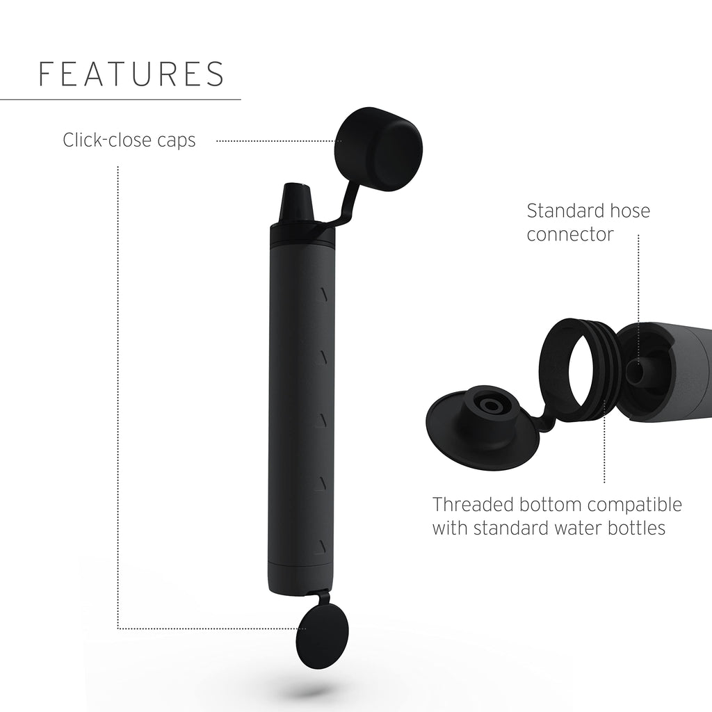 Lifestraw Personal Water Filter For Hiking, Camping, Travel, And Emergency Preparedness