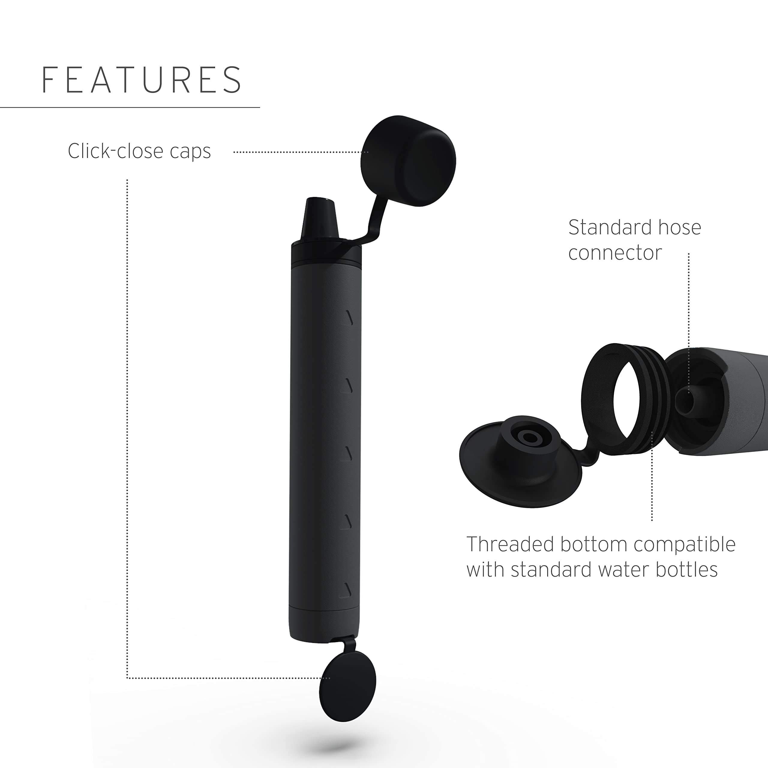 Lifestraw Personal Water Filter For Hiking, Camping, Travel, And Emergency Preparedness