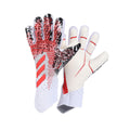 The Style Sutra Soccer Goalie Gloves Anti Slip Hand Protector Professional Goalkeeper Gloves Size 5 Red And White|1 Pair Of Goal