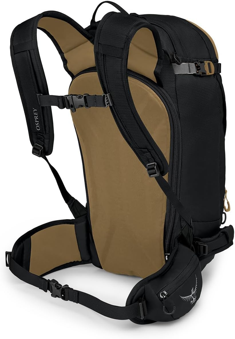 Osprey Soelden 32L Mens Ski and Snowboard Backpack, Black