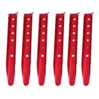 Azarxis Snow Sand Tent Stakes Pegs Aluminum U-Shaped Lightweight Heavy Duty Ground Nails For Beach Shade Canopy Camping Hiking B