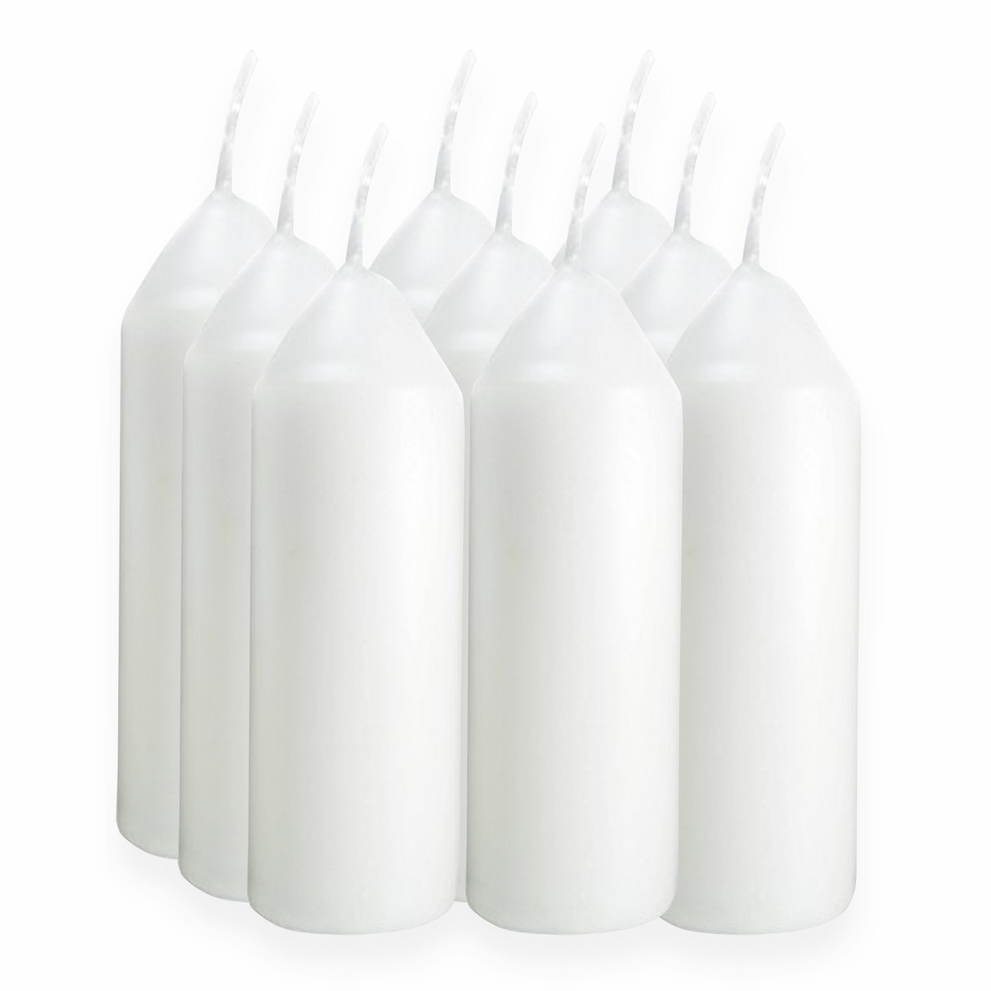 Uco 9-Hour Survival , Long-Burning Emergency Candles For Candle Lantern, White, 9 Pack