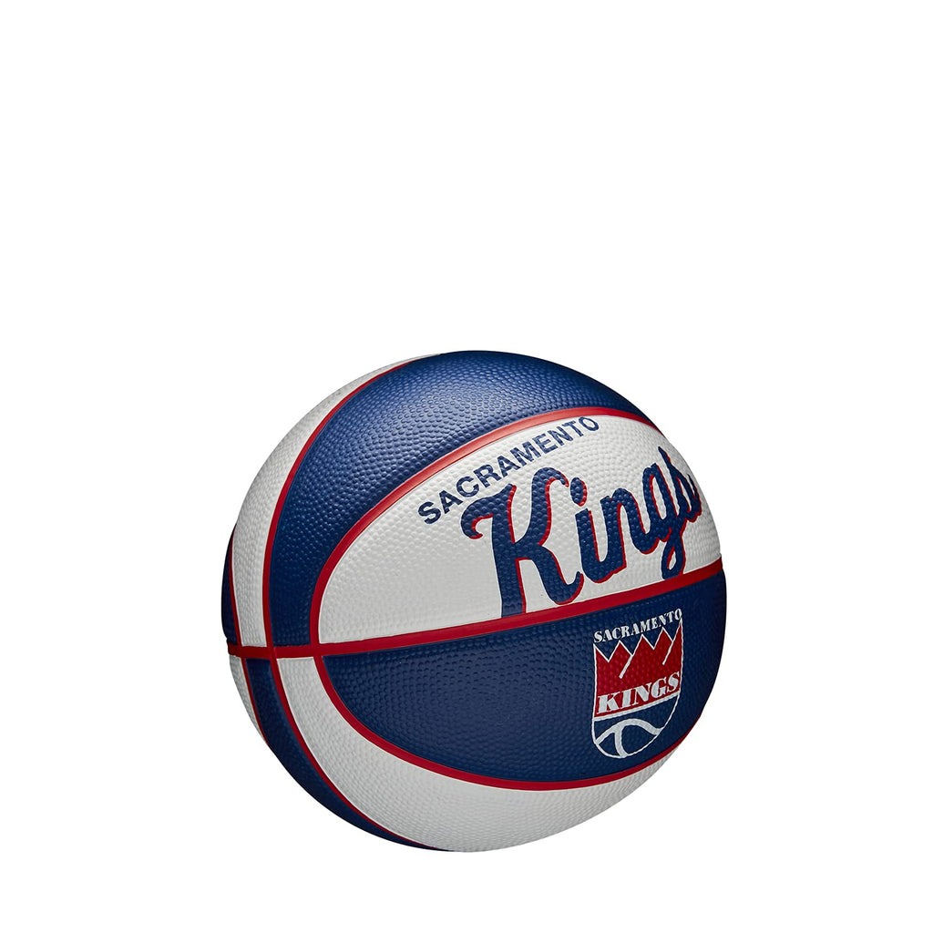 Wilson Nba Team Retro Mini Basketball - Sacramento Kings