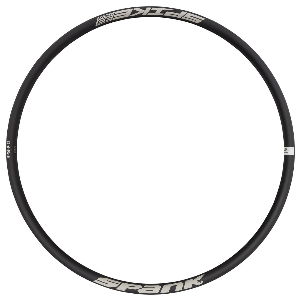 Spank Spike Race 33 Freeride Race Bicycle Rims (27.5Inch,Black), Tubeless-Ready Rim, For Gravity Enduro, Freeride, Dh Race Optim