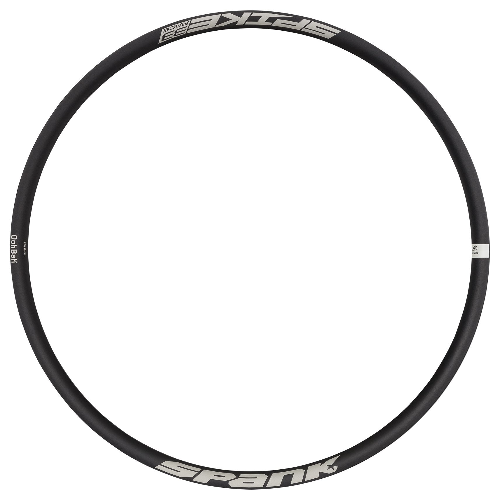 Spank Spike Race 33 Freeride Race Bicycle Rims (27.5Inch,Black), Tubeless-Ready Rim, For Gravity Enduro, Freeride, Dh Race Optim