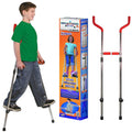 Geospace Original Walkaroo JR. Aluminum Lightweight Stilts with Ergonomic Design for Kids Outdoor/Indoor Active Play and Exercis