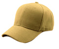 Fashmade Beige Baseball Cap Pure Cotton Boys/Girls/Mens/Women Caps