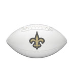 Wilson Nfl Live Signature Autograph Football - Official Size, New Orleans Saints