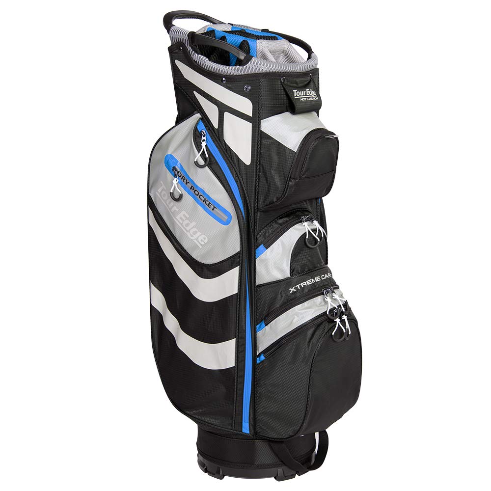 Tour Edge Hot Launch Xtreme Cart 5.0 BagBlackBlue