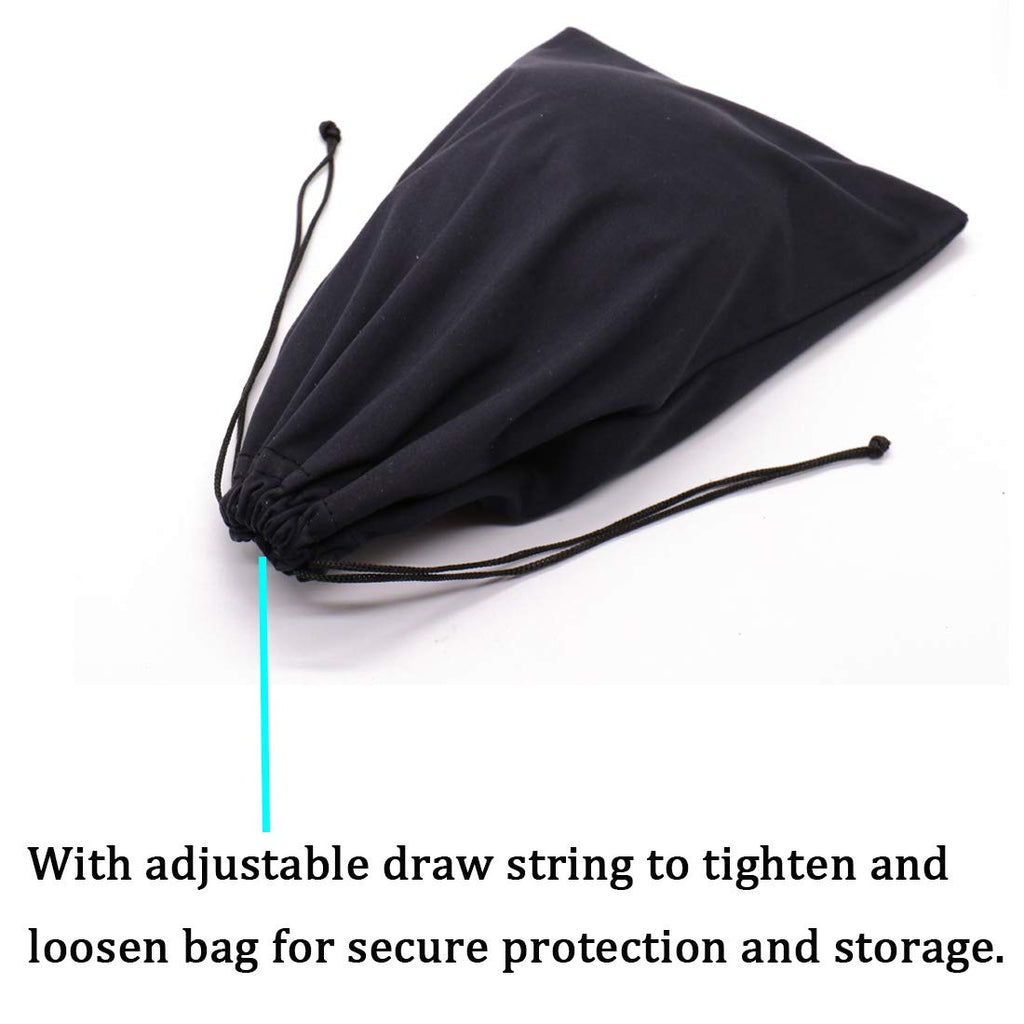 Seapon Ski Goggle Bag, Protection Bags For Snow Goggles Ski Mask, Carrying Pouch For Goggle Replacement Lens Camera Lenses, Soft