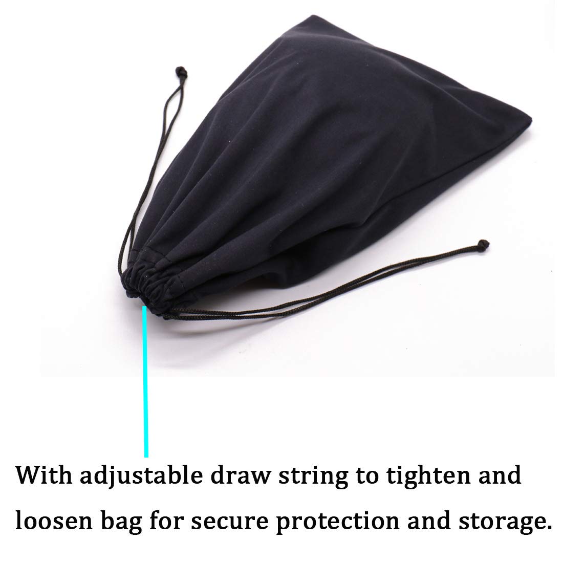 Seapon Ski Goggle Bag, Protection Bags For Snow Goggles Ski Mask, Carrying Pouch For Goggle Replacement Lens Camera Lenses, Soft