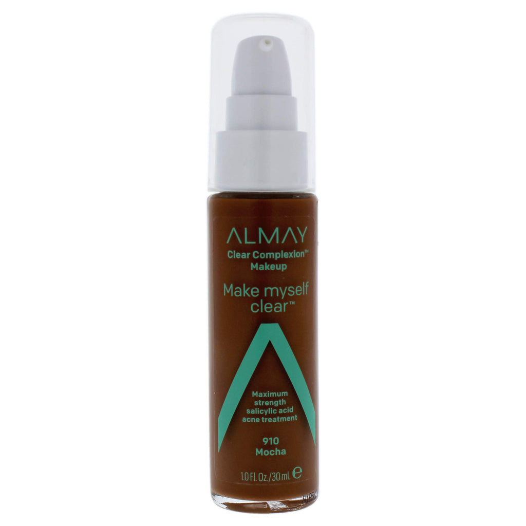 Almay Clear Complexion Makeup, Matte Finish Liquid Foundation With Salicylic Acid, Hypoallergenic, Cruelty Free, -Fragrance Free