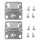 Cooler Stainless Steel Hinges With Screws Set Replacement -Compatible With Coleman Camping Ice Chest Coolers Accessories 5235 62