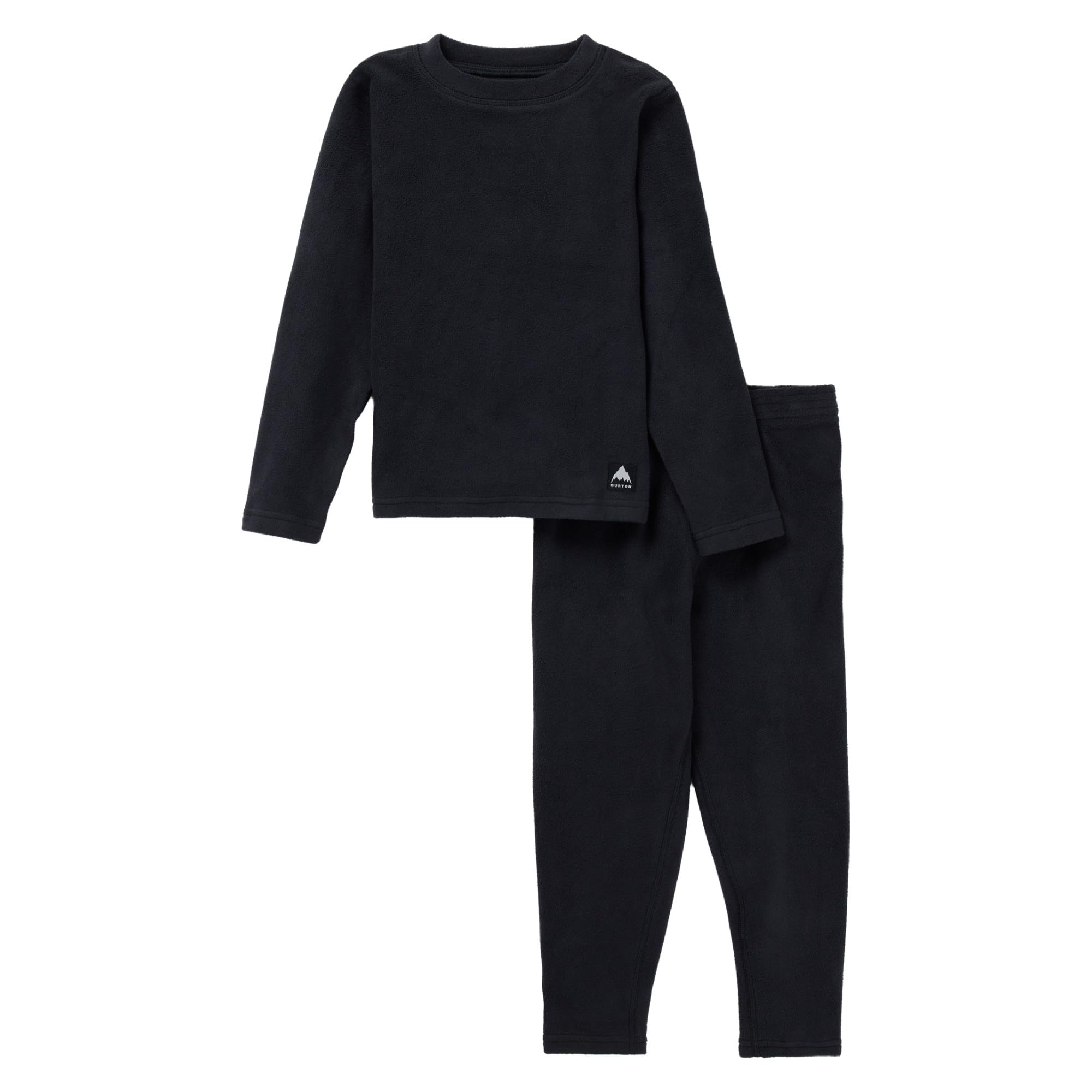 Burton Toddlers Fleece Base Layer Set, True Black, 3T