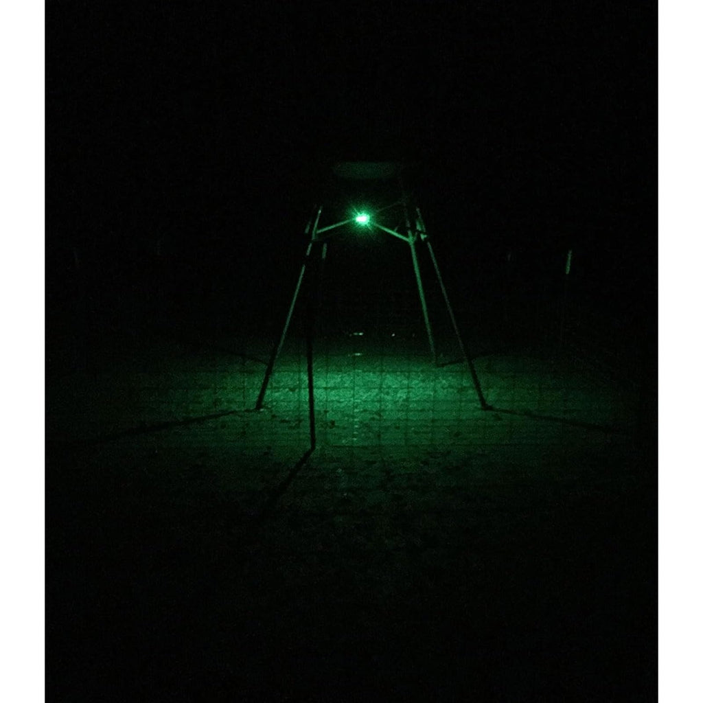 American Hunter Swine Shine Durable Weather Resistant 36 Green Led Hog Light With Motion Sensor For Game Feeders Mounting Hardwa