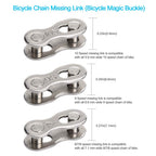 A Akraf Bicycle Chain Repair Tool Kit With Bike Link Plier, Chain Breaker Splitter Tool, 6 Pairs Bicycle Missing Links, Bicycle