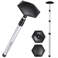 LuckByte Golf Travel Bag Support Pole, 4-Section Telescopic Aluminum Alloy Stiff Arm, Lightweight 1.3LB Club Protector for Golf 