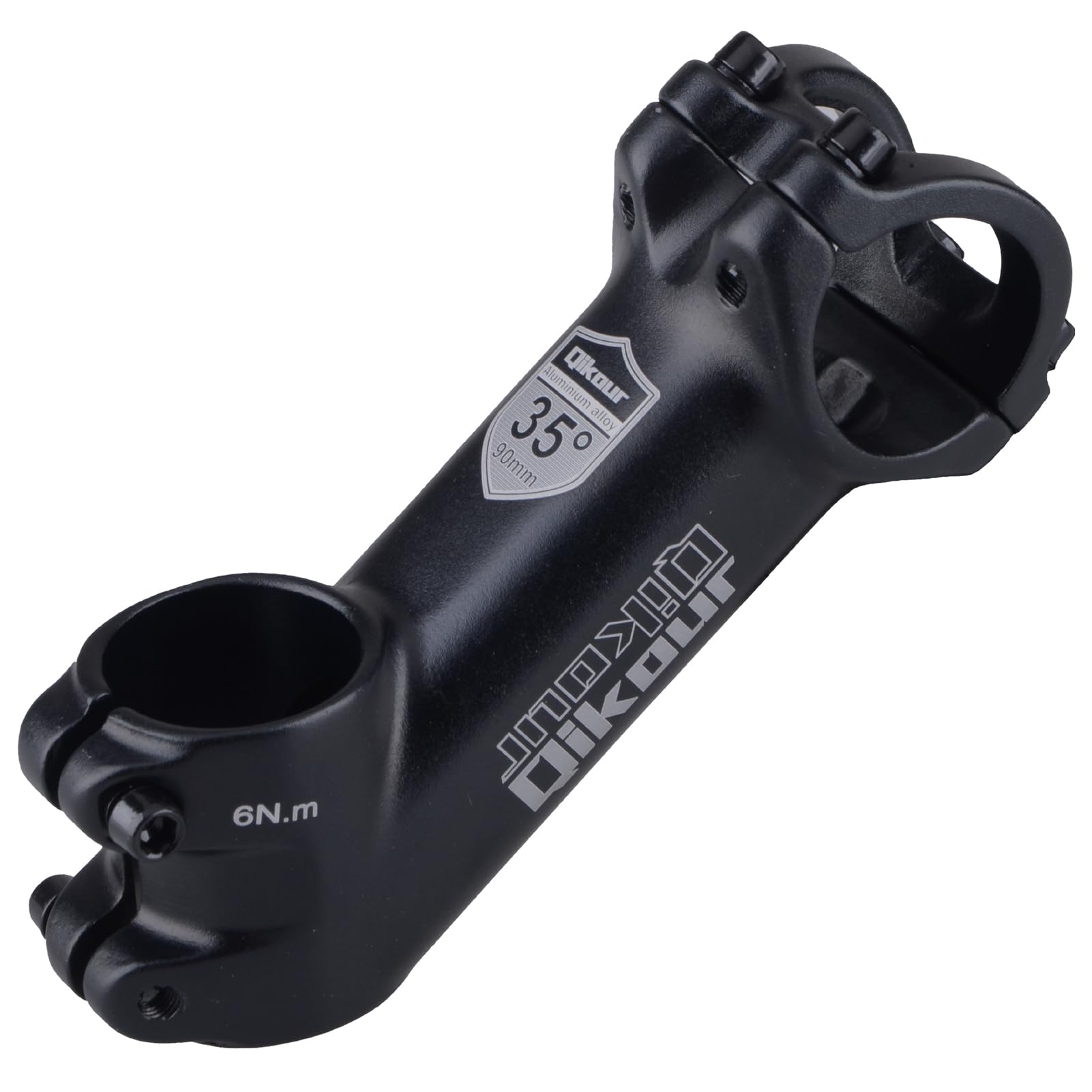 Yapjeb 31.8 Handlebar Stem Riser 35 Degree Bike Stem 70Mm 80Mm 90Mm Bicycle Stem Mtb Stem For Mountain Bike Road Bike Bmx Mtb (3