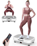 Vibrating Board Exercise Machine, 9 Modes Vibration Platform for Lymphatic Drainage, 3D Upgraded Vibrating Board for Weight Loss