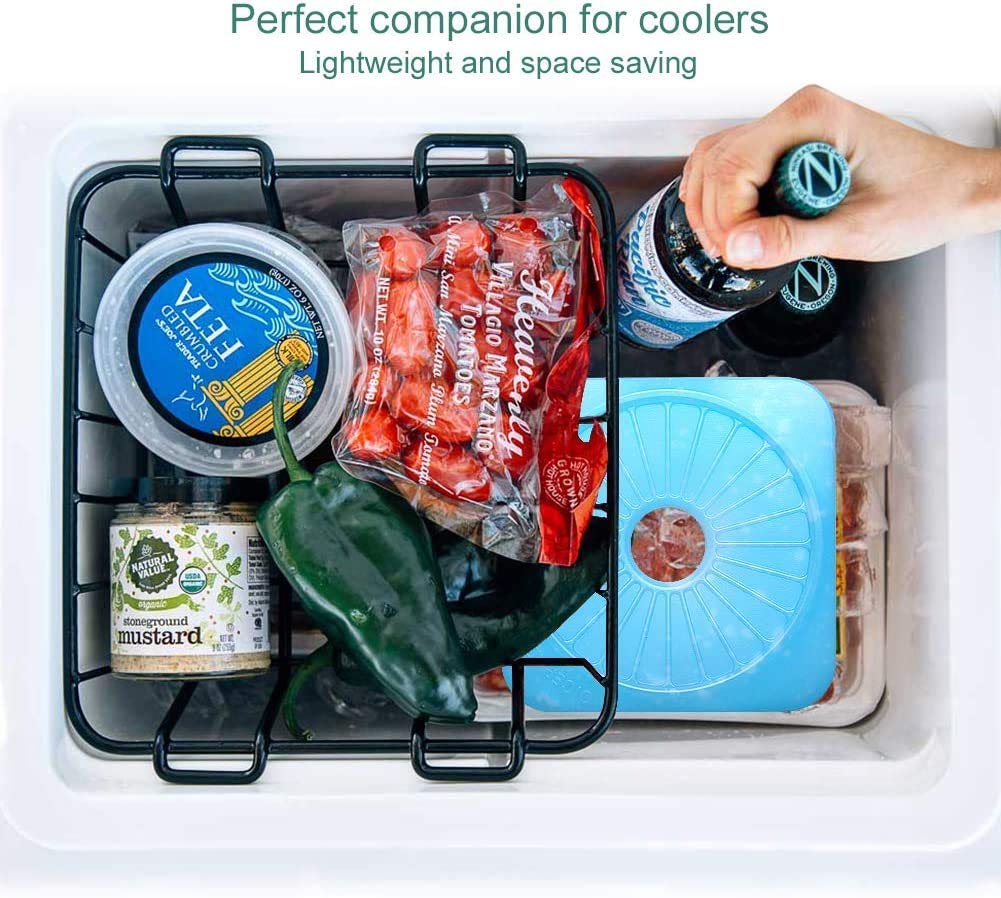 Oicepack 10     Cool Coolers Slim Ice Packs Quick Cooling & Long-Lasting For Lunch Box | Lunch Bags | Freezer Packs Reusable Coo