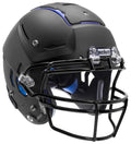 Schutt Sports F7 LX1 Youth Football Helmet, Facemask NOT Included, Matte Black, X-Large