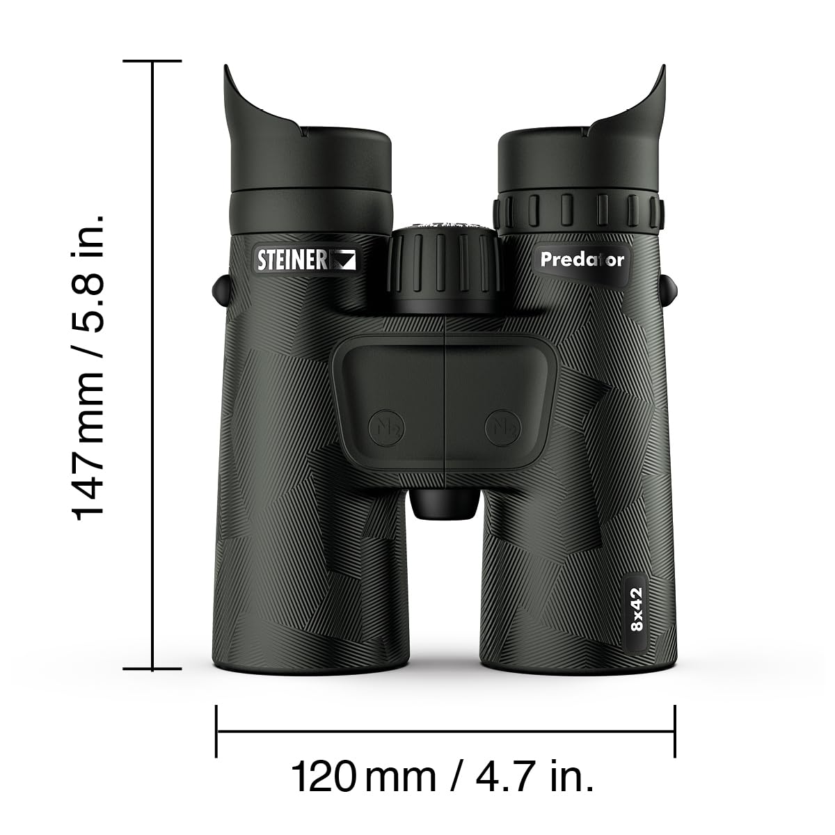 Steiner Predator Series Hunting Binoculars, 8X42 New Model