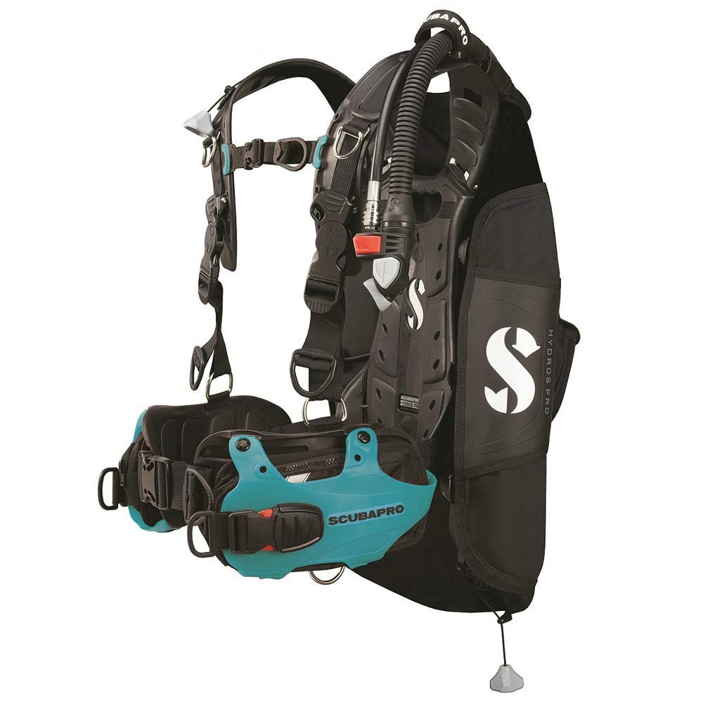 SCUBAPRO Hydros Pro Womens BCD w/BPI, Turquoise, L