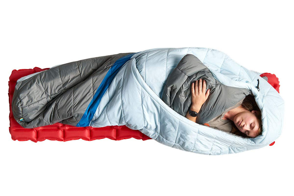 Sierra Designs Womens Night Cap 20 Degree Sleeping Bag - Recycled Synthetic, Zipperless, Mummy Style Camping & Backpacking Sleep