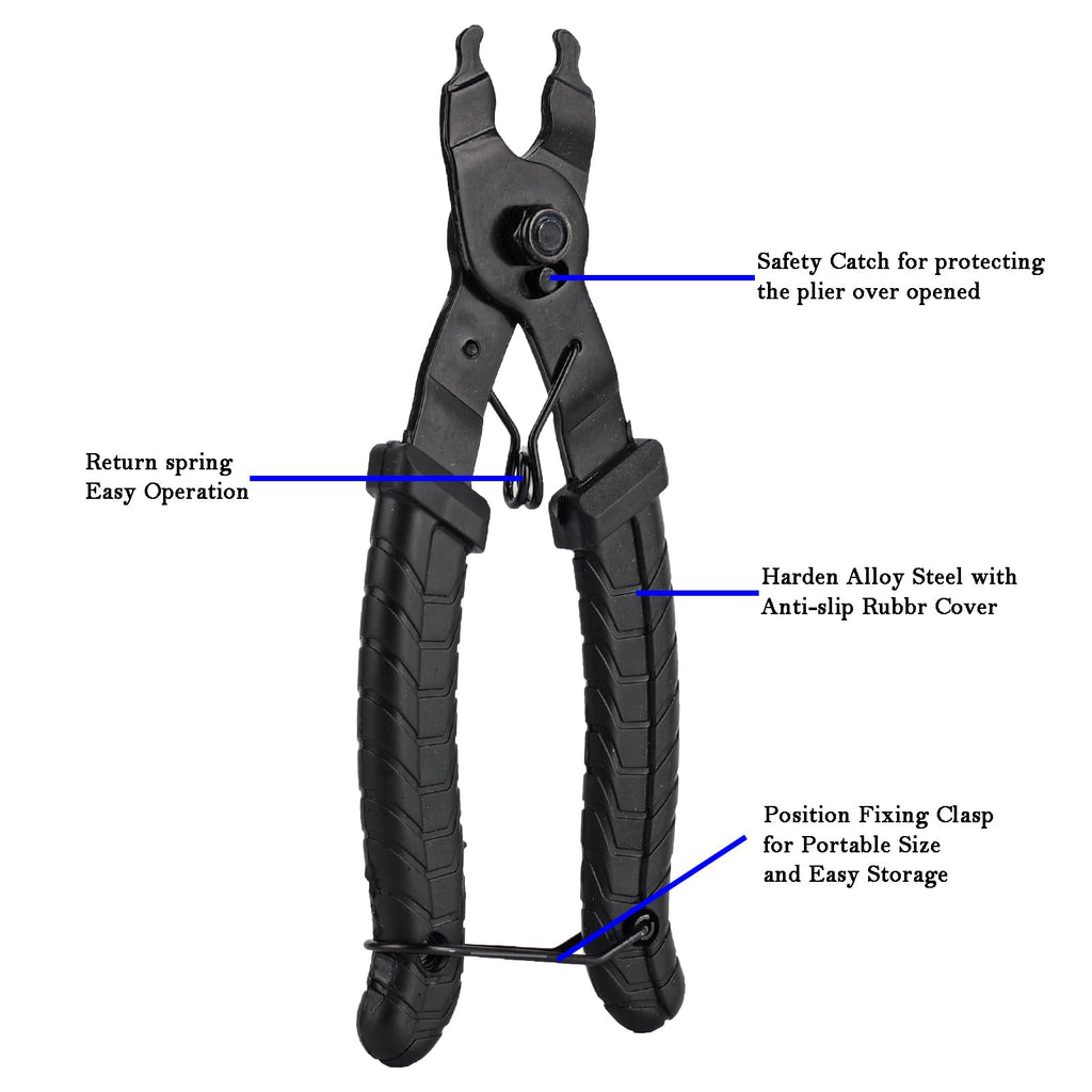 Bike Link Pliers, Bicycle Chain Tool For Bike Chain Link Quick Removal Repair