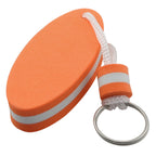Dghaop 2Pcs Floating Key Ring Glow In Dark, Yellow And Orange Water Buoyant Key Chain, Boat Key Chains For Fishing, Sailing, Sur