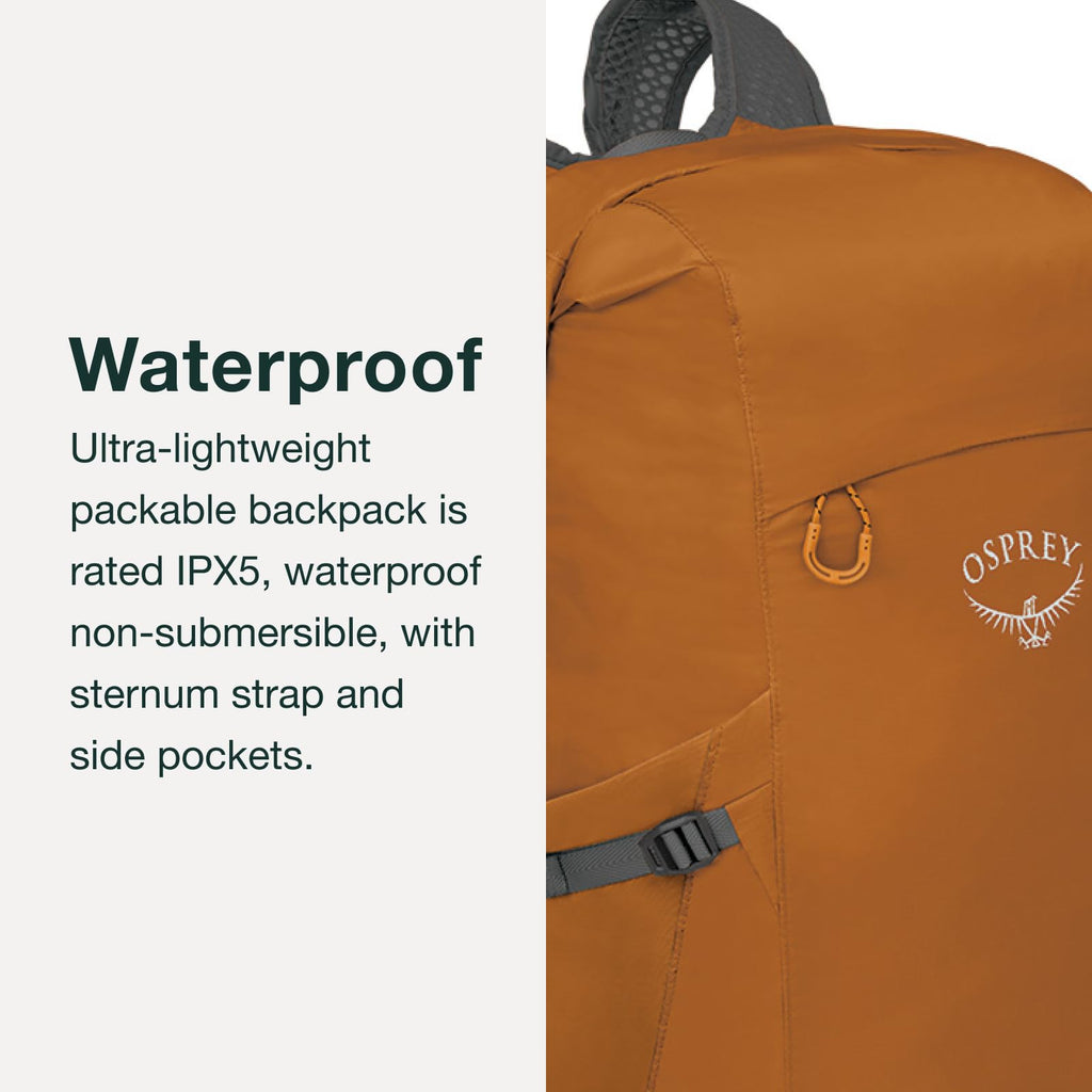 Osprey Ultralight 20L Dry Stuff Pack, Tundra Green