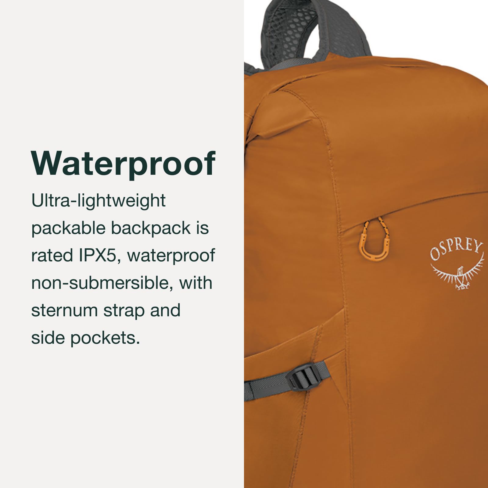 Osprey Ultralight 20L Dry Stuff Pack, Tundra Green