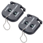 Helonge Golf Score Counter, 2 Pcs 2 Player Stroke Counter Golf Score Indicator 2 Digits Mini Square Golf Score Counters Handy Sc