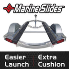 Caliber Marine Trailer Bunk Slides 23010, 3 X 15 Inch, 10-Pack Black
