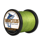 Hercules Braided Fishing Line 2000M 2187Yds 10Lbs-200Lbs Pe Superline 8 Strands (Army Green 30Lb/13.6Kg 0.28Mm)