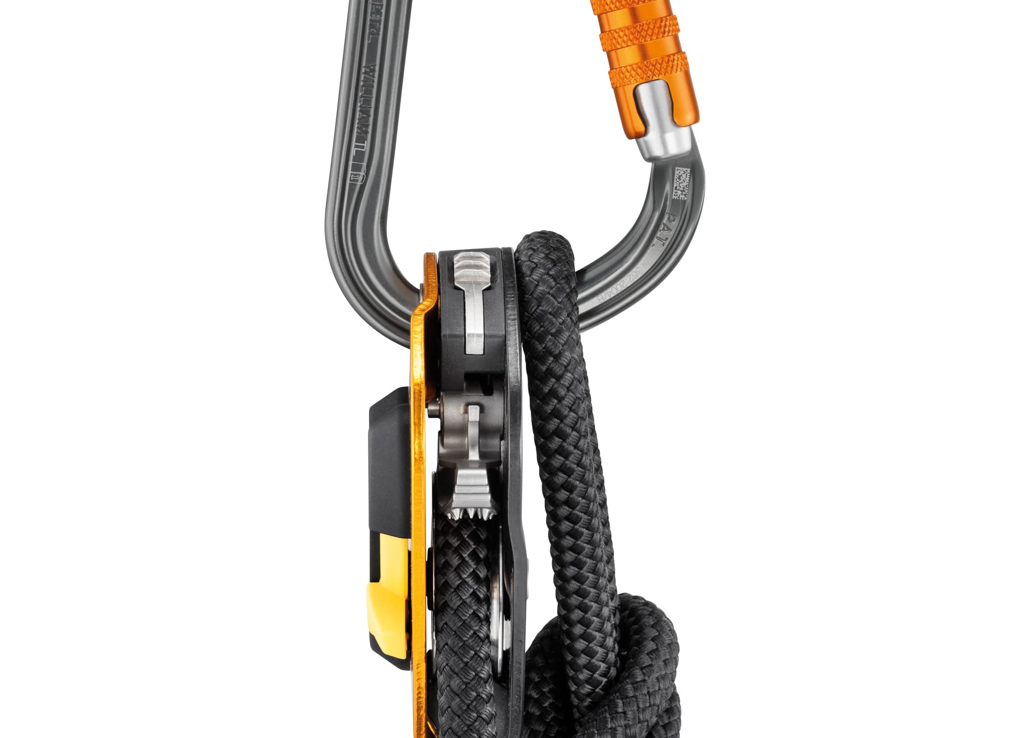 Petzl, William, Locking Carabiner For Belaying, Gold, Triact-Lock