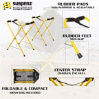 Suspenz Folding Kayak Stand, Portable Stands For Kayaks, Canoes & Sups - 150 Lb Capacity - Size Large 22-1819