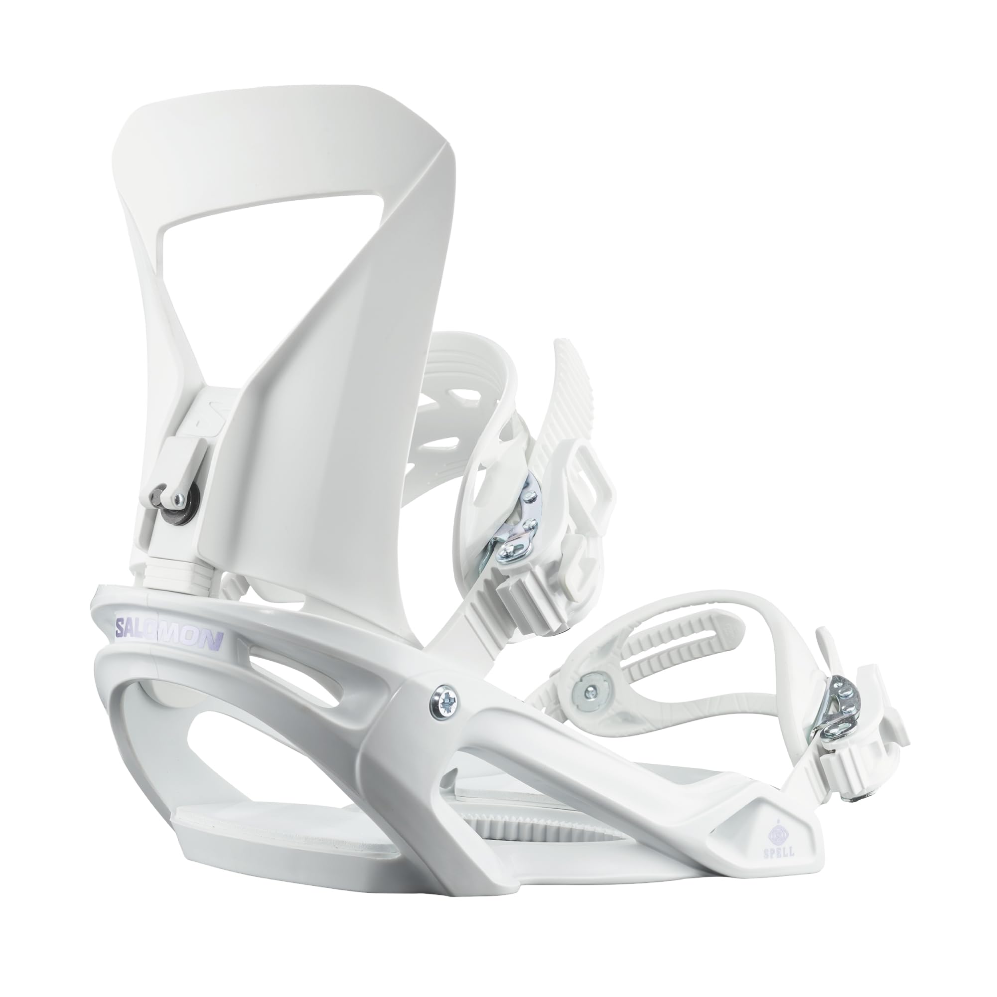 Salomon Snowboard Binding, Spell 2024-25 Model Ladies, L47671500 M White