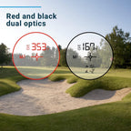 Shot Scope Pro Lx+ Laser Rangefinder With Shot Tracking (Blue) - F/M/B Green And Hazard Distances - 100+ Statistics Including St