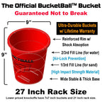 Bucket Ball  Beach Edition Starter Pack  Ultimate Beach, Pool, Yard, Camping, Tailgate, Bbq, Lawn, Water, Indoor, Outdoor Game -