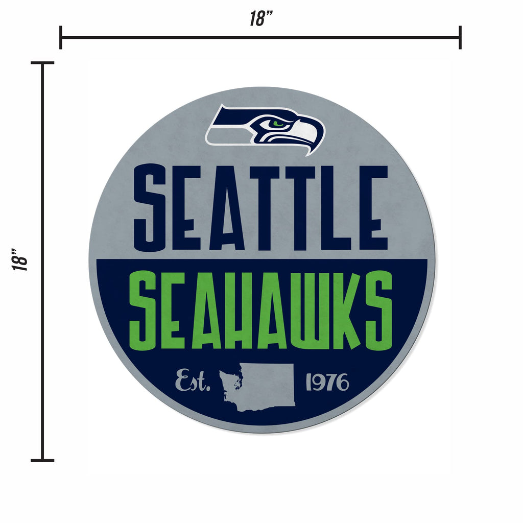 Rico Industries Nfl Football Seattle Seahawks Classic Shape Cut Pennant - Home And Living Room D  Cor - Soft Felt Ez To Hang