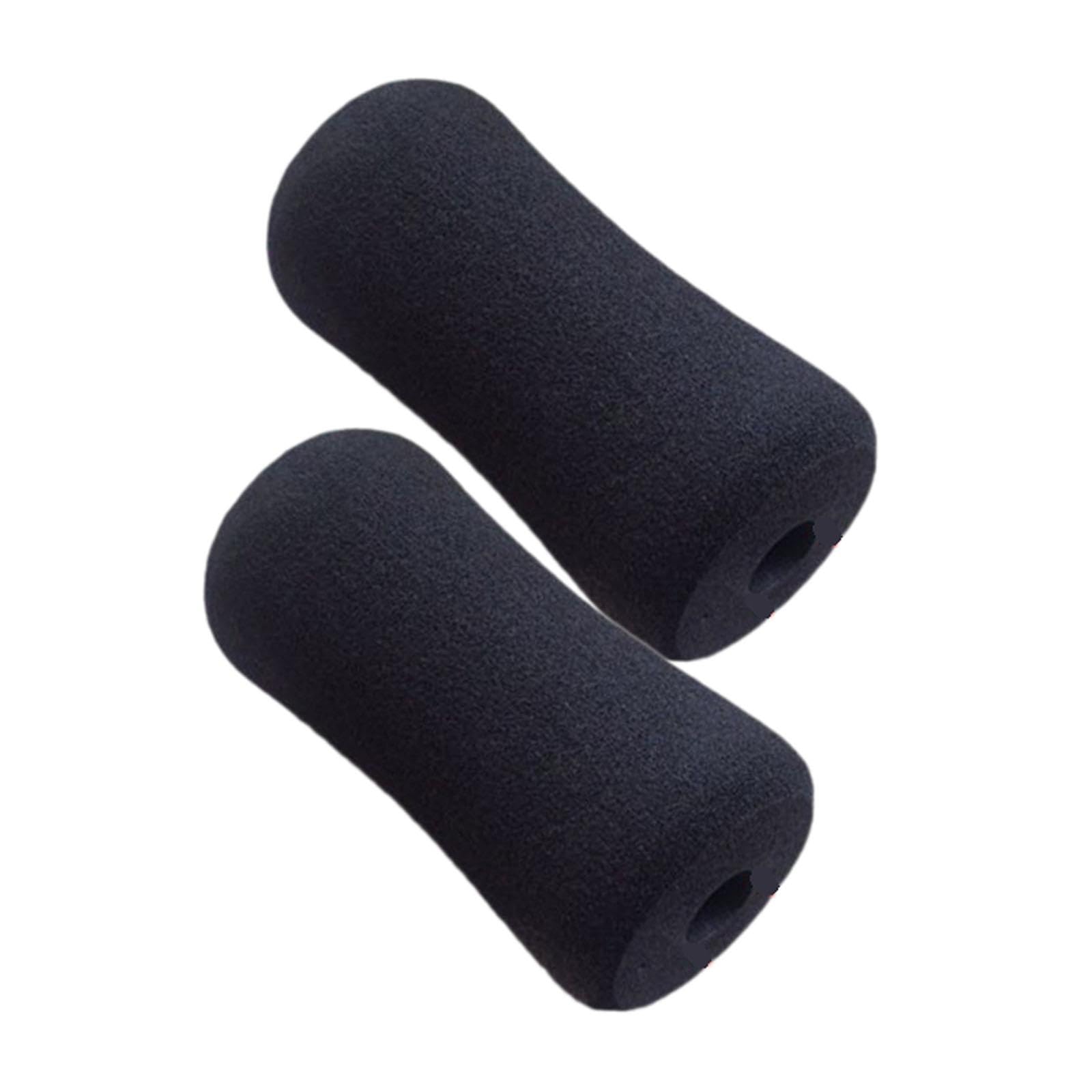 VELURA 2Pcs Foam Foot Pad Rollers Tube Cover for Exercise Machine Abdominal Trainer L|2 Foam Foot Pad Rollers|Equipment Parts & 